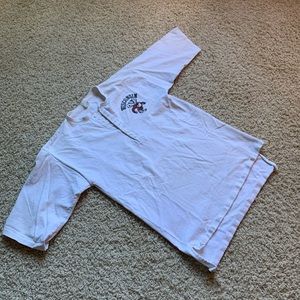 Vintage 80s Wisconsin Badgers Henley Shirt